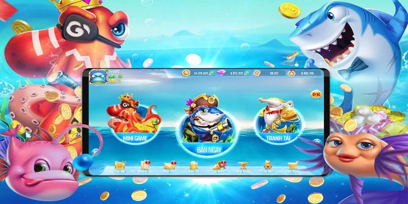 Tựa game Vua Săn cá Đại Dương kịch tính