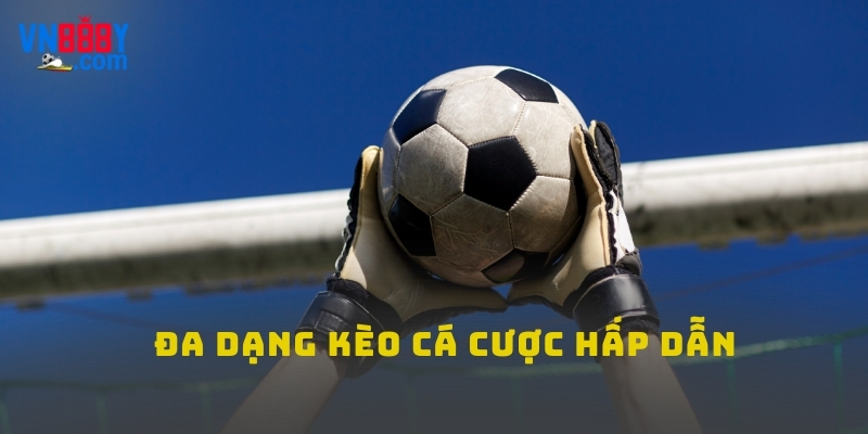 Đa dạng kèo cá cược hấp dẫn